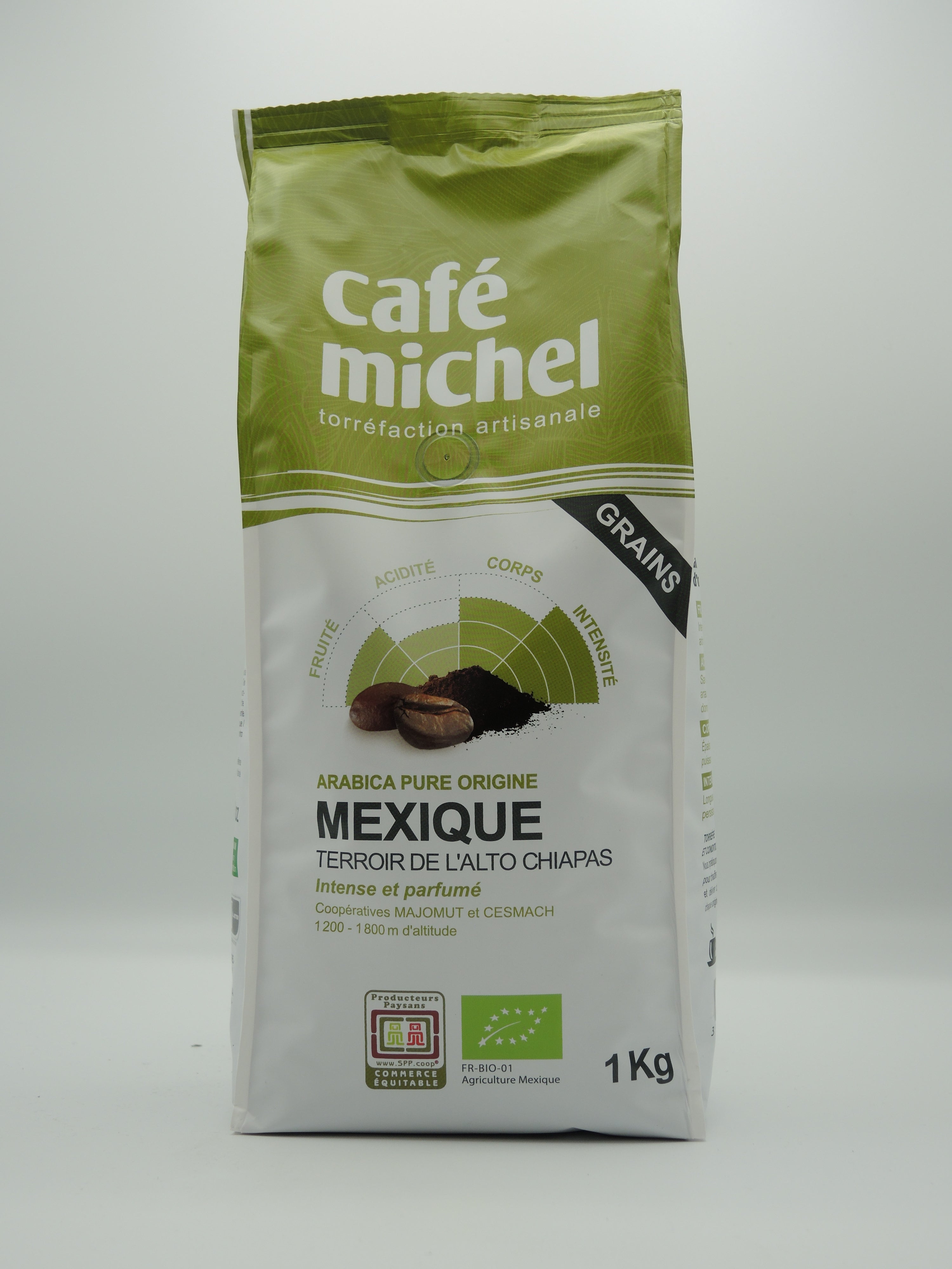 Café arabica grains, 1 kilo, Elibio