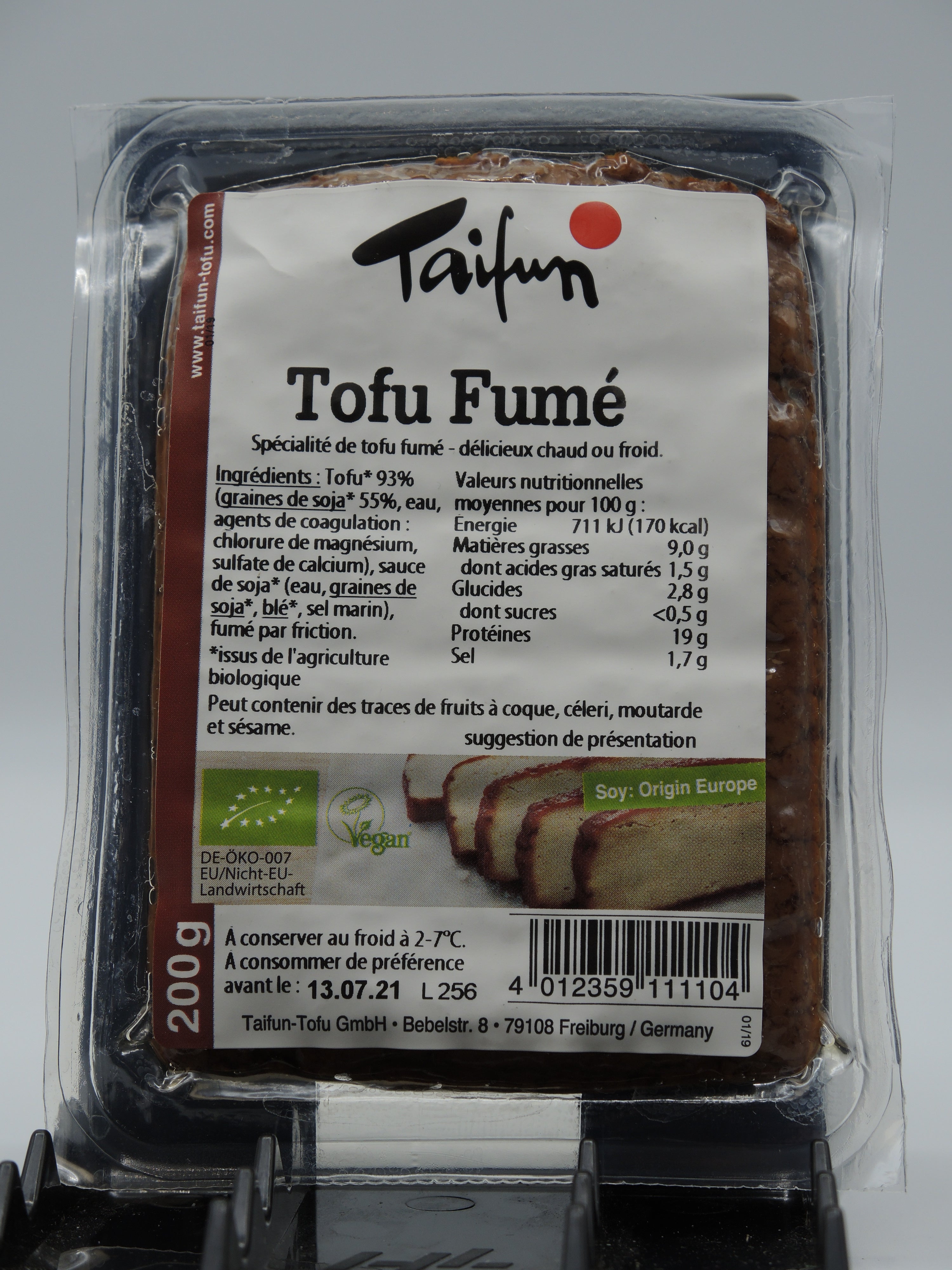 Tofu fumé