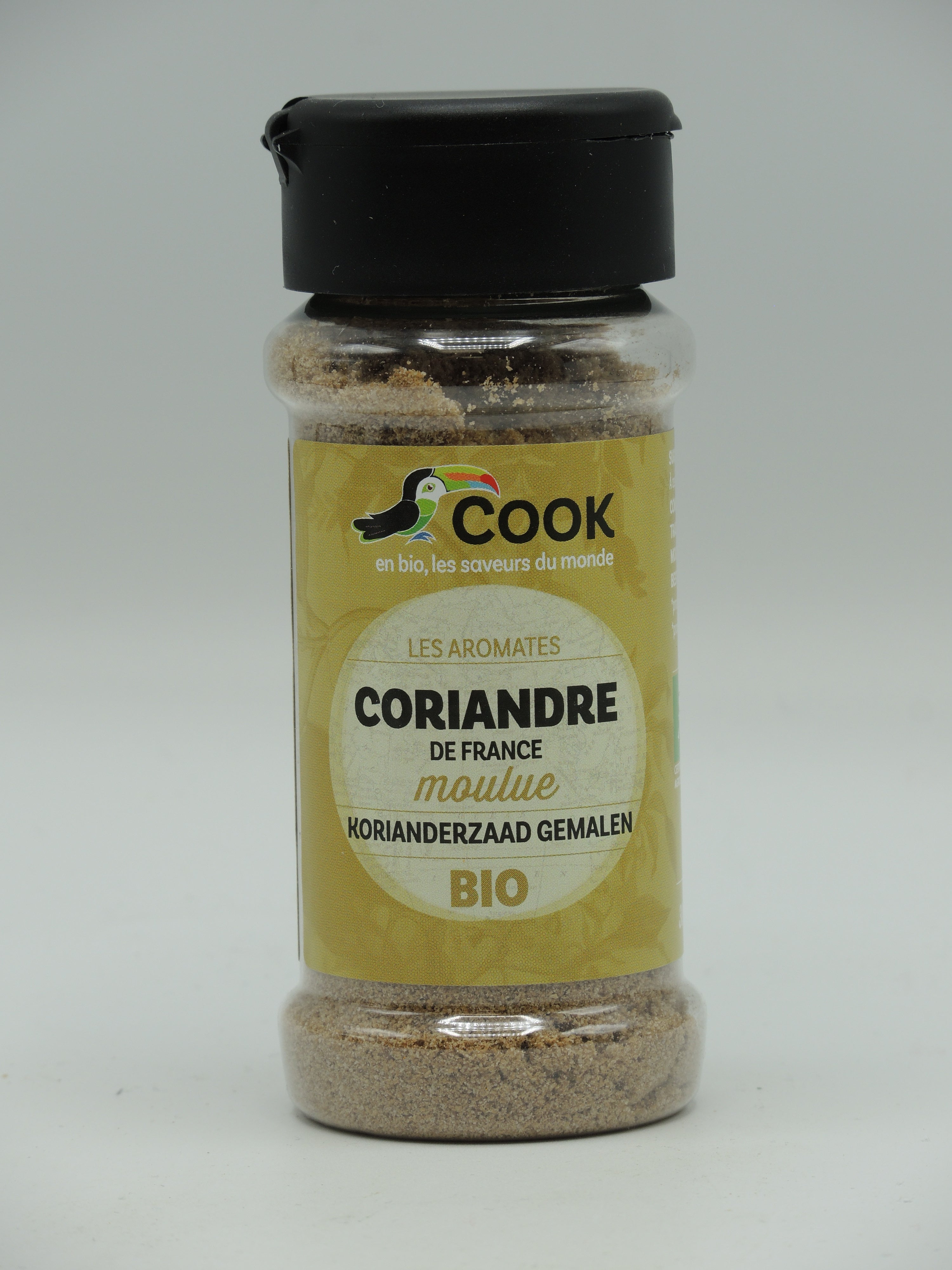 Vente d'aromate de graines de coriandre bio Cook