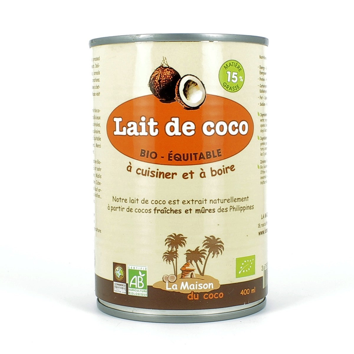 Crème de coco Racines 200ml – Panier du Monde