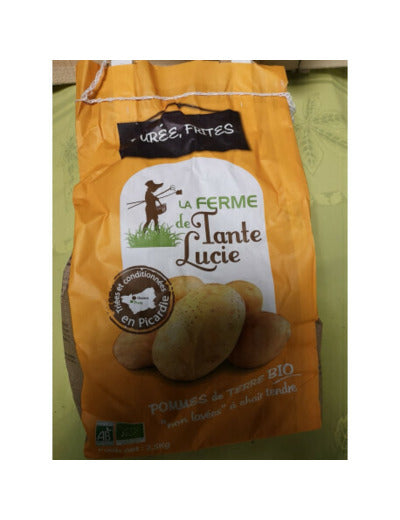 Pomme de Terre Bio, sachet 2.5 kg, Variété Maiwen, origine France , 1 pièce