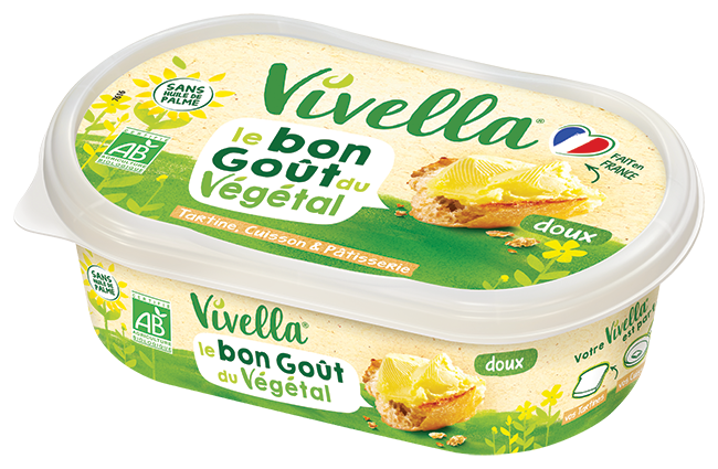 Margarine végétale, sans huile de palme, 275g, Vivella