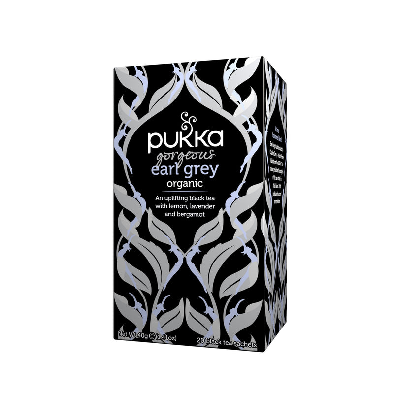 Thé earl grey, 20 infusettes, Pukka