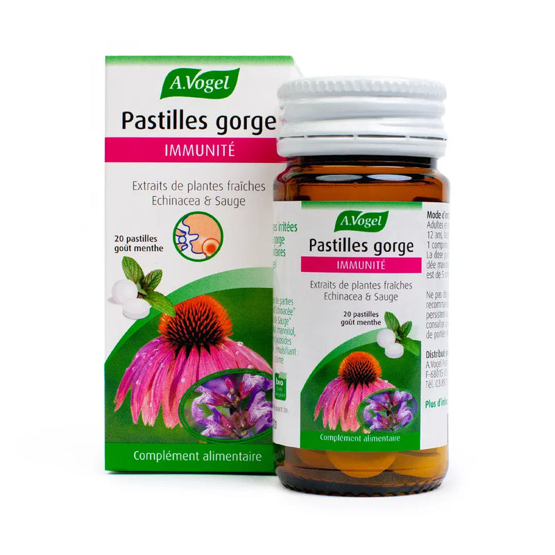 Pastilles pour la Gorge, Immunité, A.Vogel