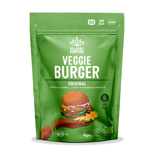 Veggie Burger Original, 250G, ISWARI