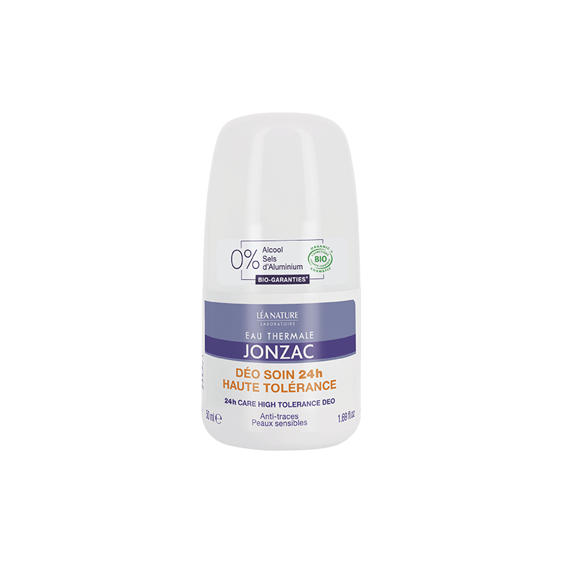 DÉO SOIN PEAUX SENSIBLES 24H - 50ML- JONZAC