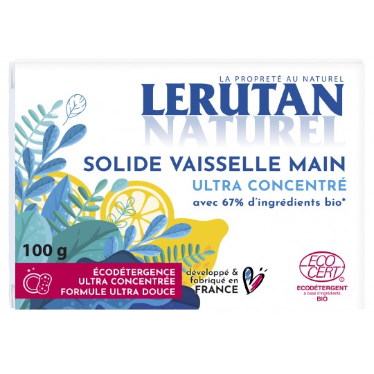 SOLIDE VAISSELLE MAIN ULTRA-CONCENTRÉ, LERUTAN