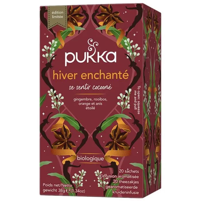 Infusion hiver enchanté,20 infusettes, Pukka