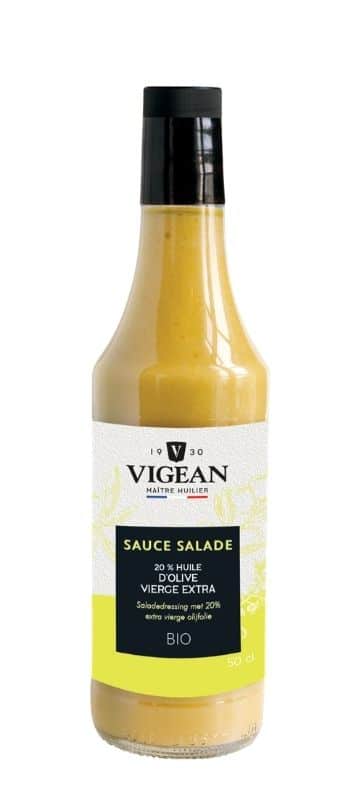 Sauce vinaigrette à l'huile d'olive , 50cl, Vigean