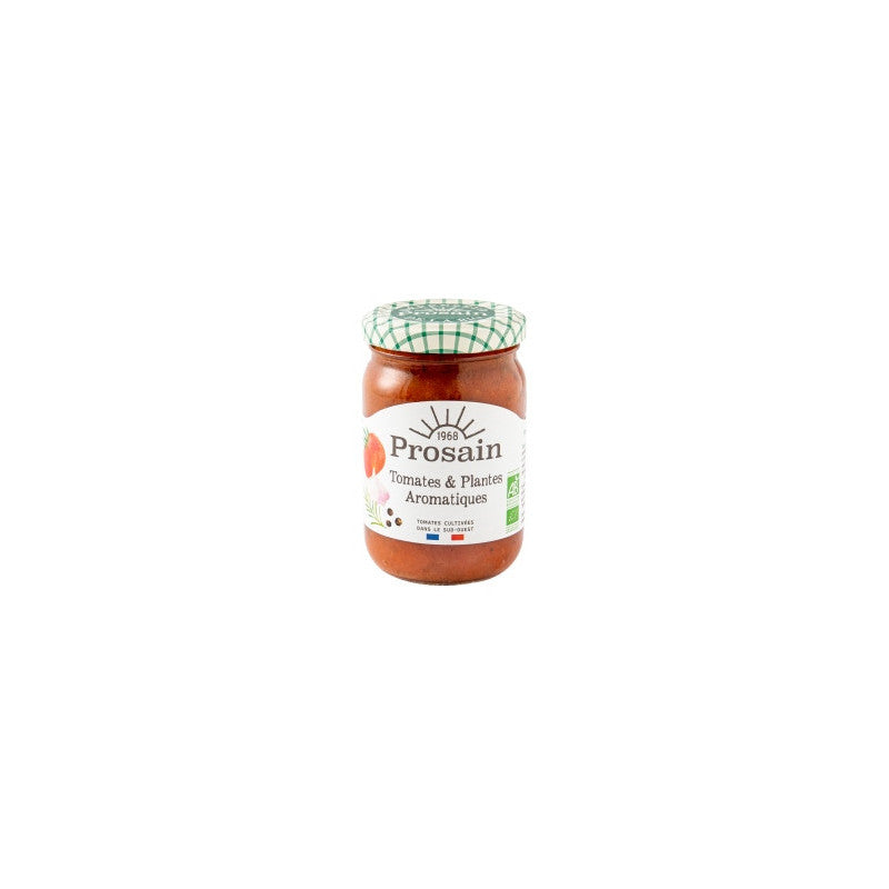 Sauce tomate aux plantes aromatiques 200g, Prosain