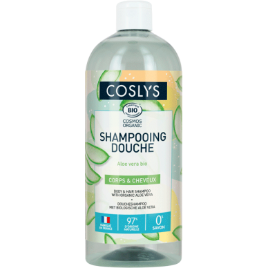 Shampoing douche Aloé vera, 1 litre, Coslys