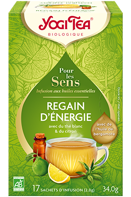 Infusion regain d'énergie, Yogi Tea, infusettes