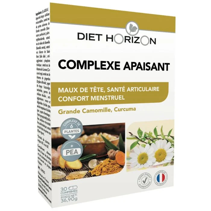 COMPLEXE APAISANT, 30 comprimés, Diet Horizon