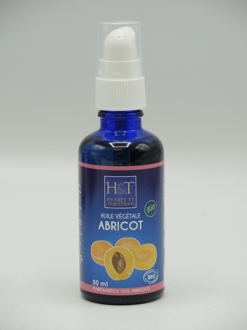 Huile végétale, Abricot, 50ml, Herbes et traditions