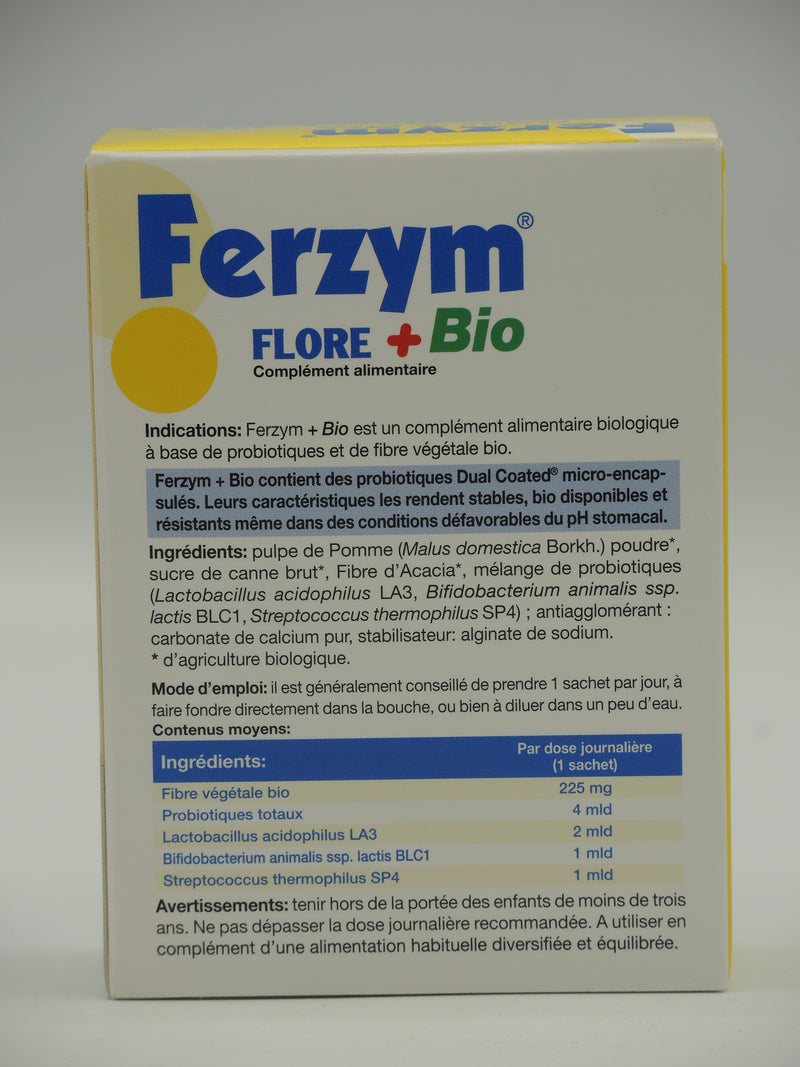 Ferzym Flore + Bio - 15 sachets, Specchiasol