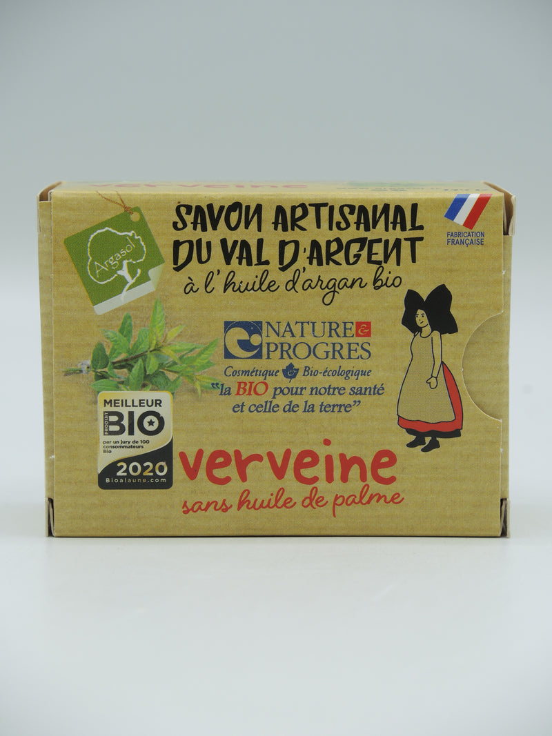 Savon artisanal, Verveine, 140g, Argasol