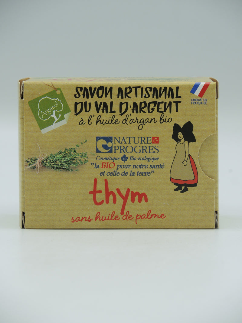 Savon artisanal, Thym, 140g, Argasol