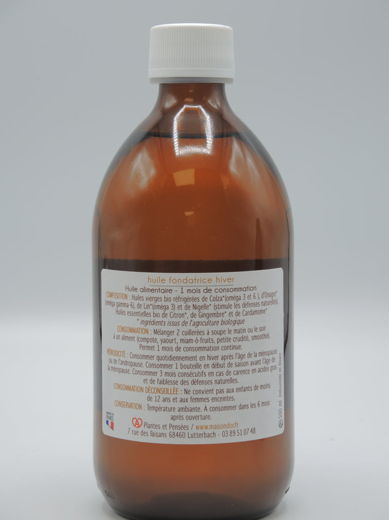 L' HUILE FONDATRICE, 500ml, Maisondor