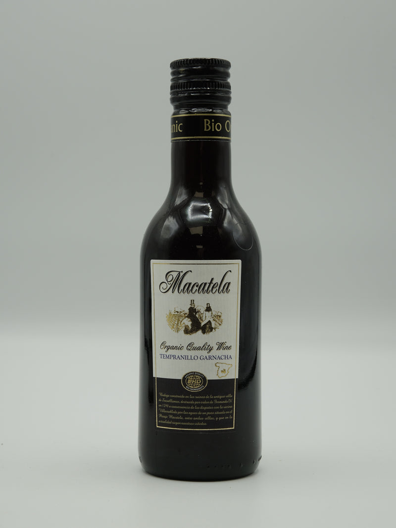 Vin Rouge Macatela Bio, 18,75cl pour la cuisine