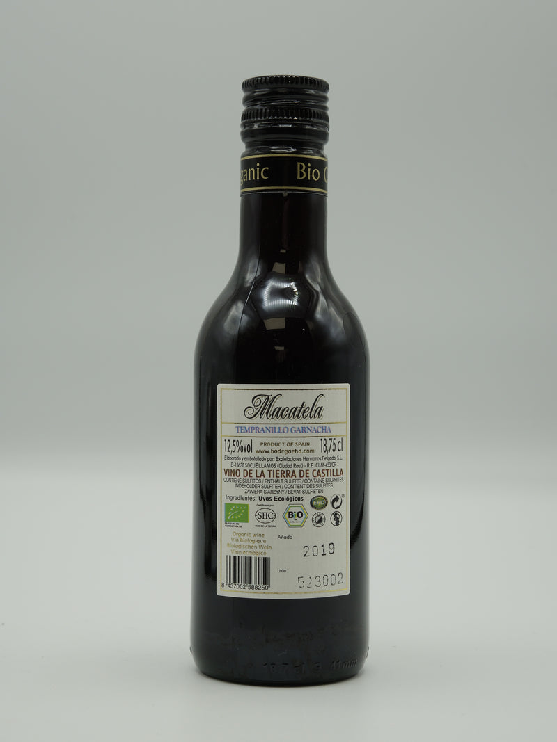 Vin Rouge Macatela Bio, 18,75cl pour la cuisine