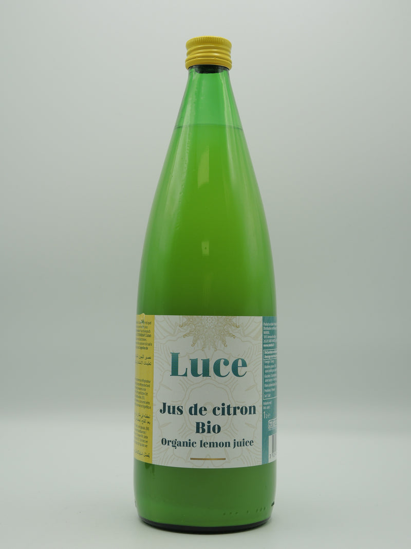 Jus de citron bio, 1l, Luce