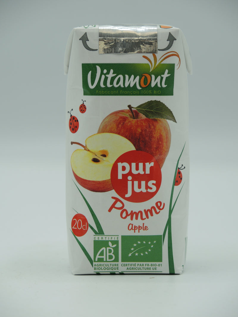 Pur jus pomme, 20cl, Vitamont