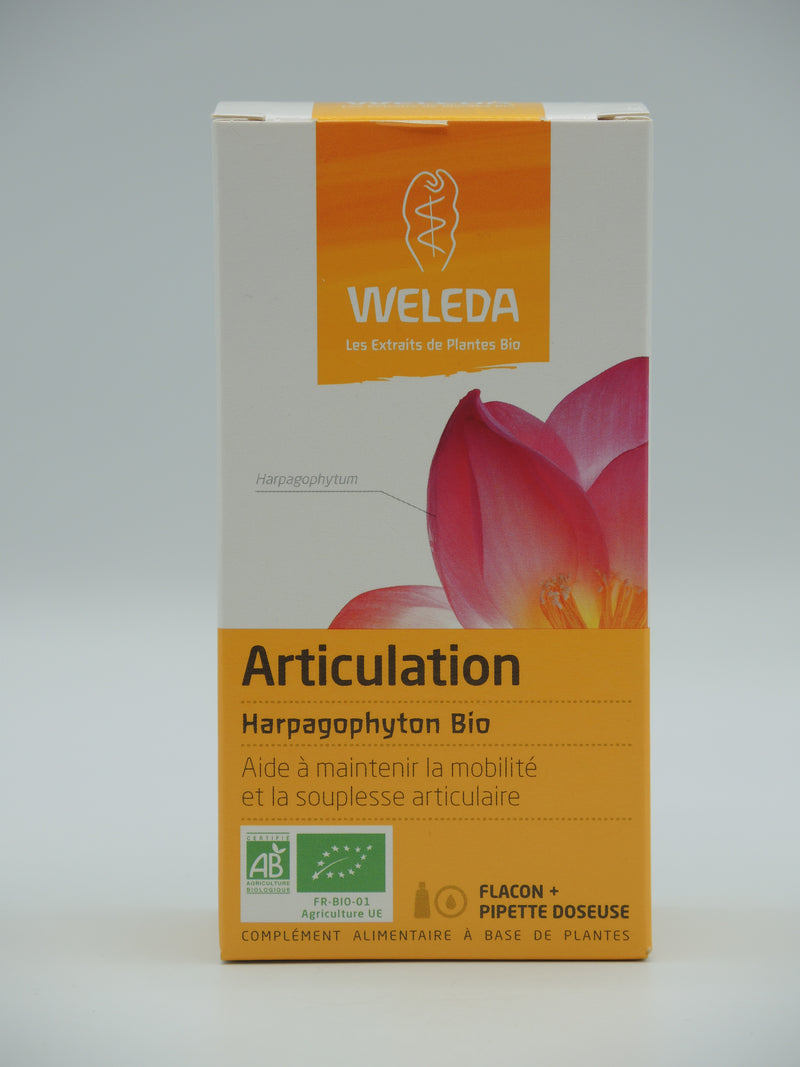 Gouttes articulation, complément alimentaire, 60ml, Weleda