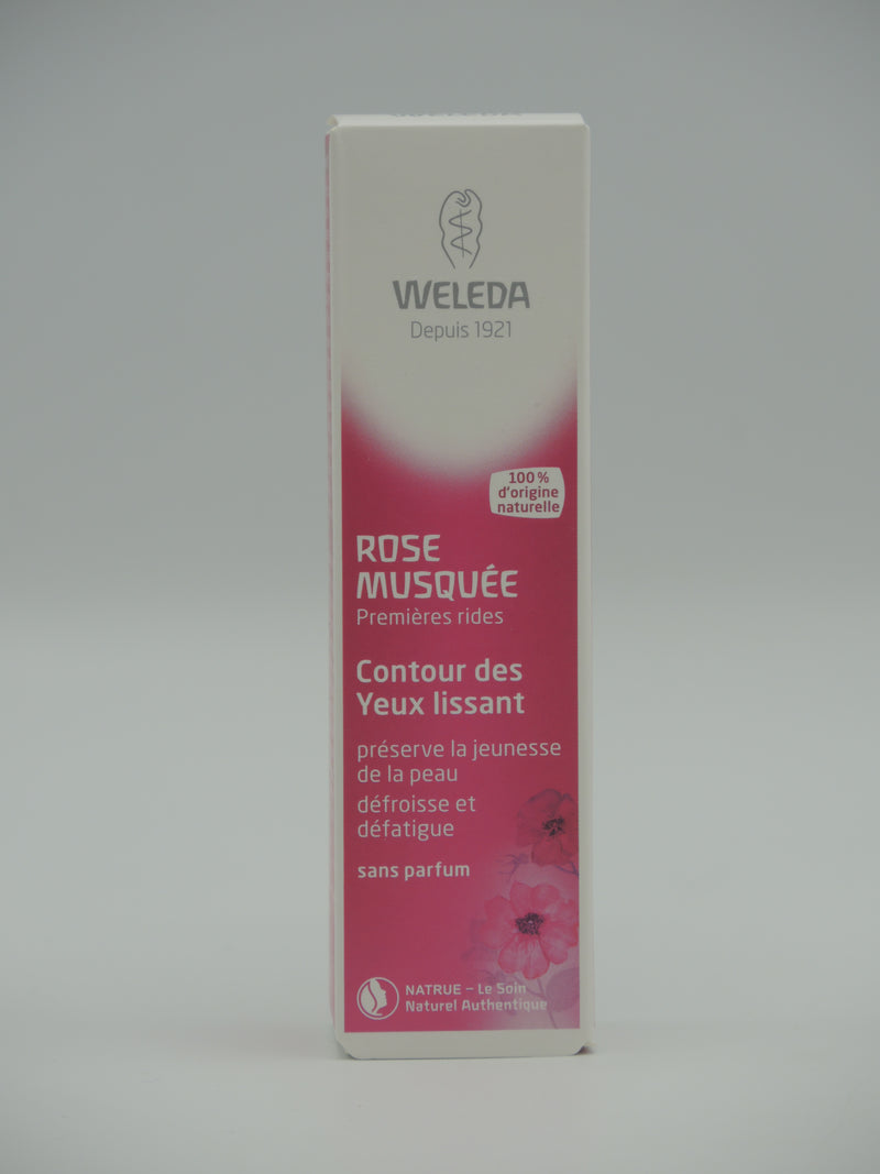 Contour des Yeux lissant à la Rose musquée, 10ml, Weleda