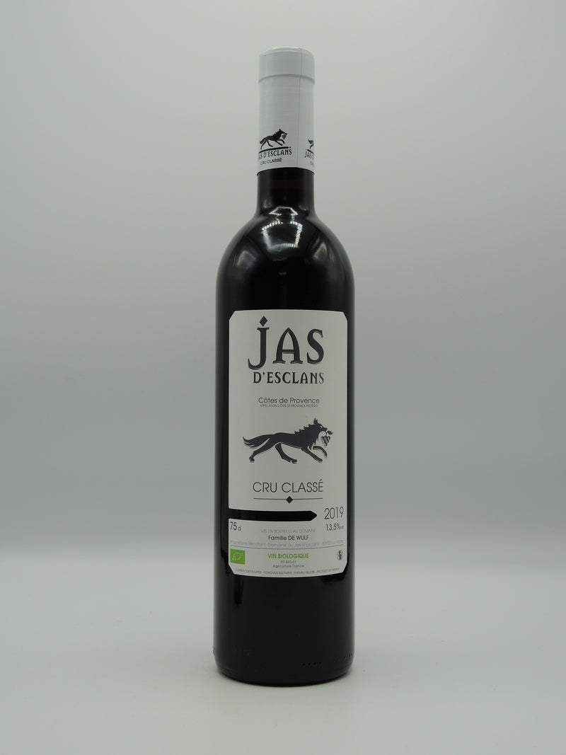 Vin Rouge Bio AOC Cotes de Provence 2019, Cru Classé, Domaine du Jas d'Esclans