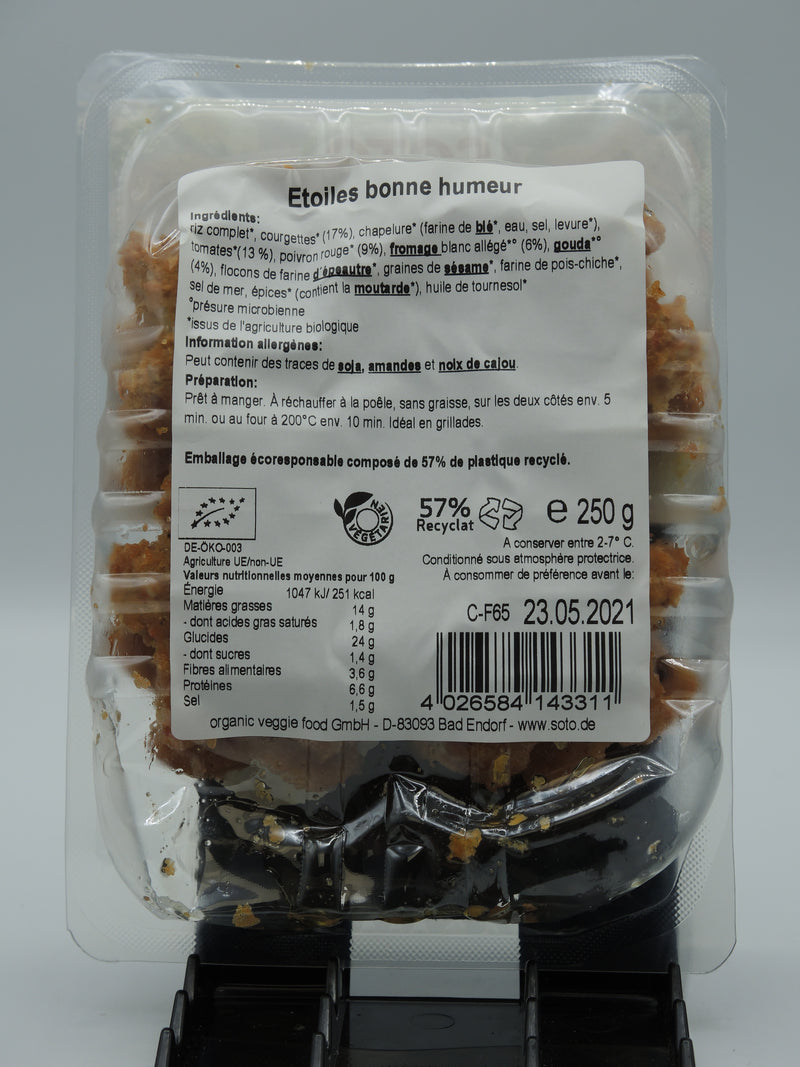 Etoiles bonne humeur, 250g, Soto