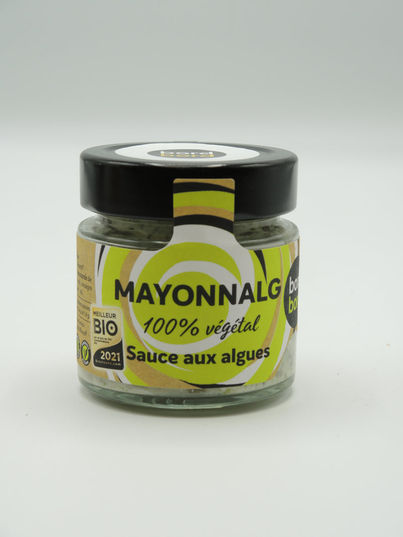 Mayonnalg, Sauce façon mayonnaise vegan, 100g, Bord à bord