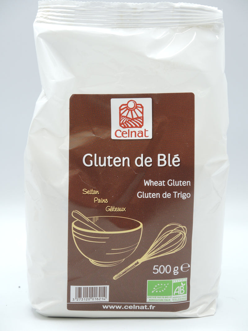 GLUTEN DE BLÉ, 500g, Celnat