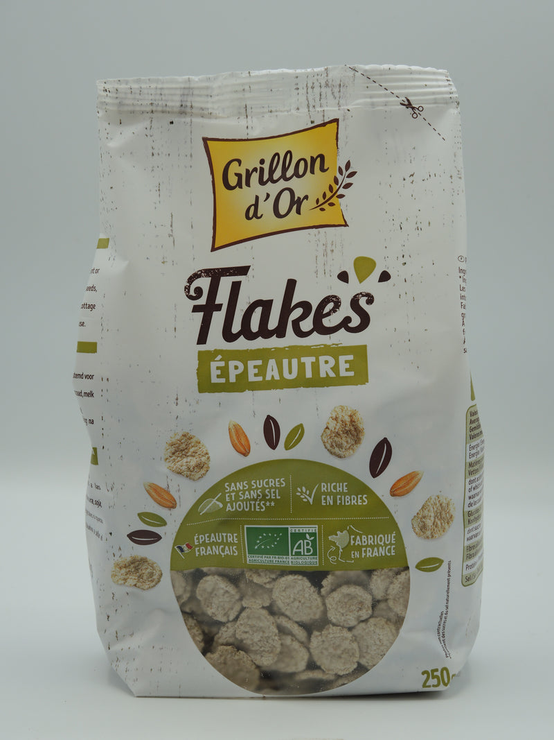 FLAKES D'ÉPEAUTRE 250G, Grillon d'or