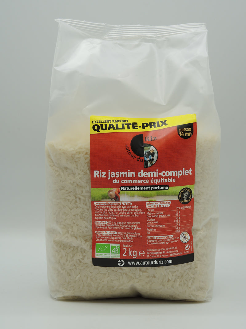 Crème de riz au thé jasmin