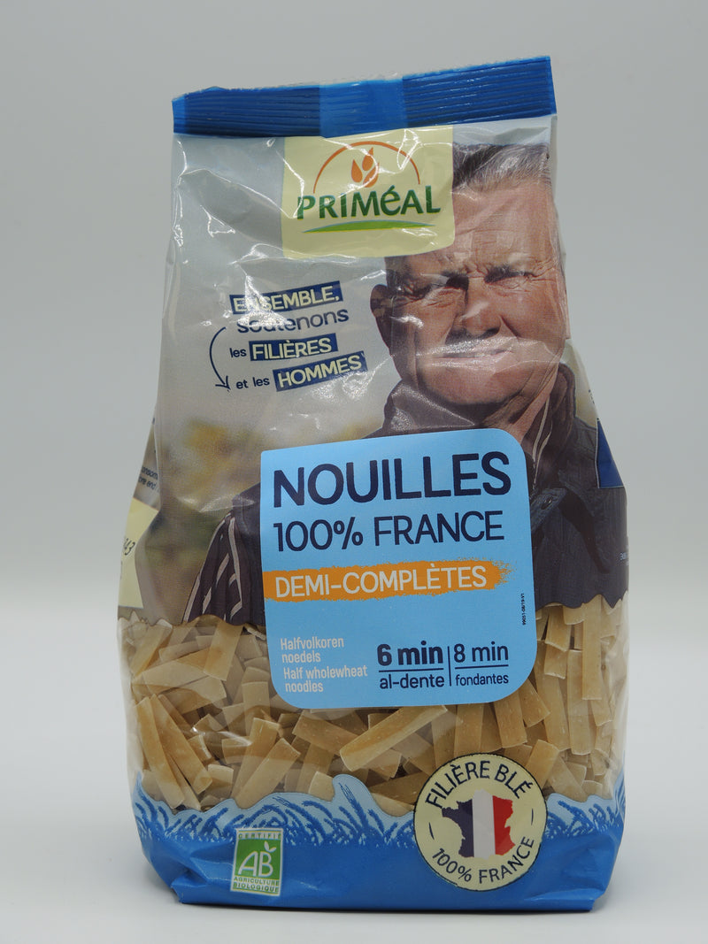 Nouilles 1/2 complètes, 500g, Priméal