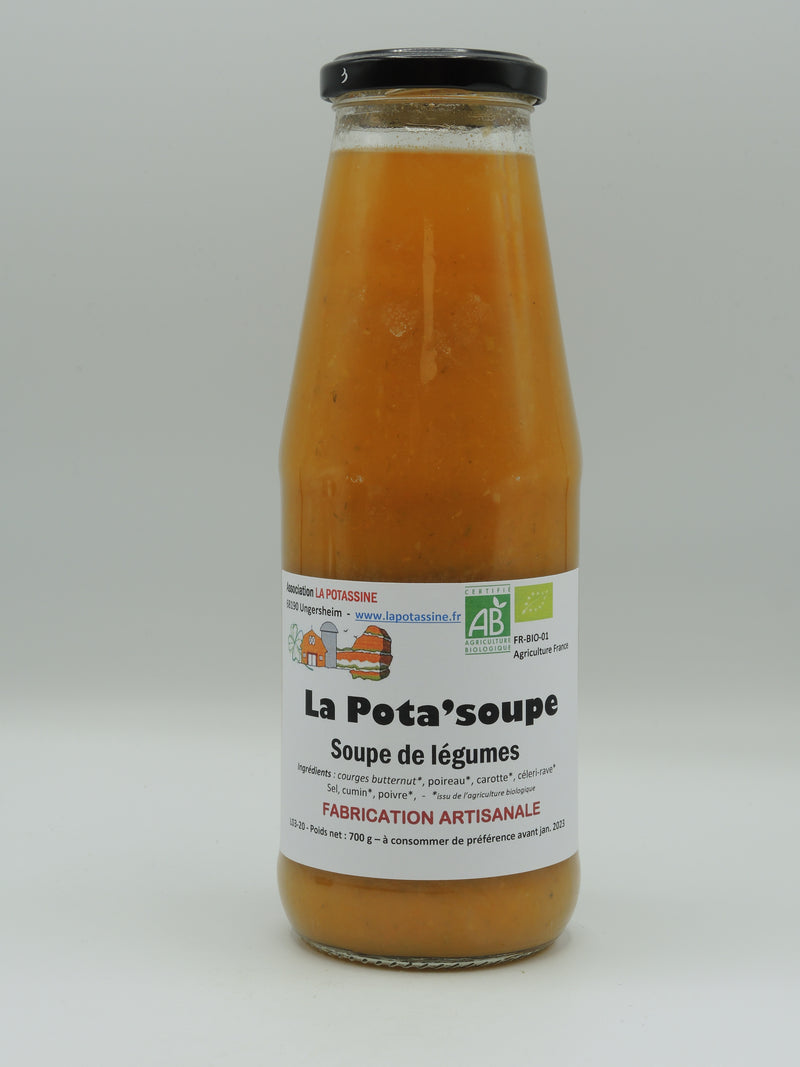 Soupe de légumes, 700g, la Potassine d'Alsace