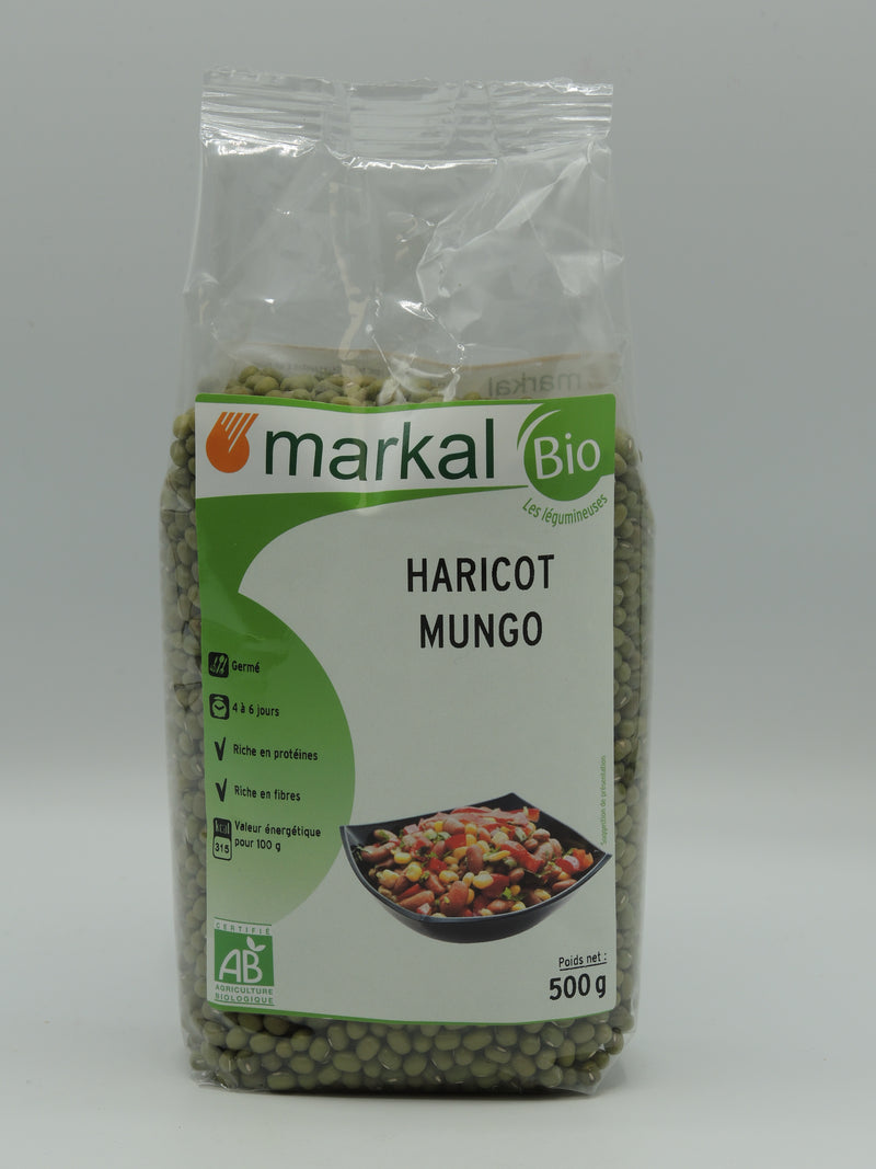 HARICOTS MUNGO "SOJA VERT", 500g, Markal