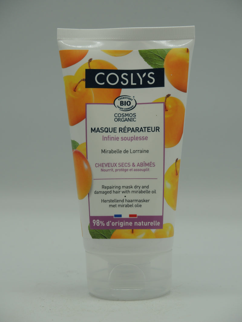 Masque nutrition, cheveux secs & abimés, 250ml, Coslys