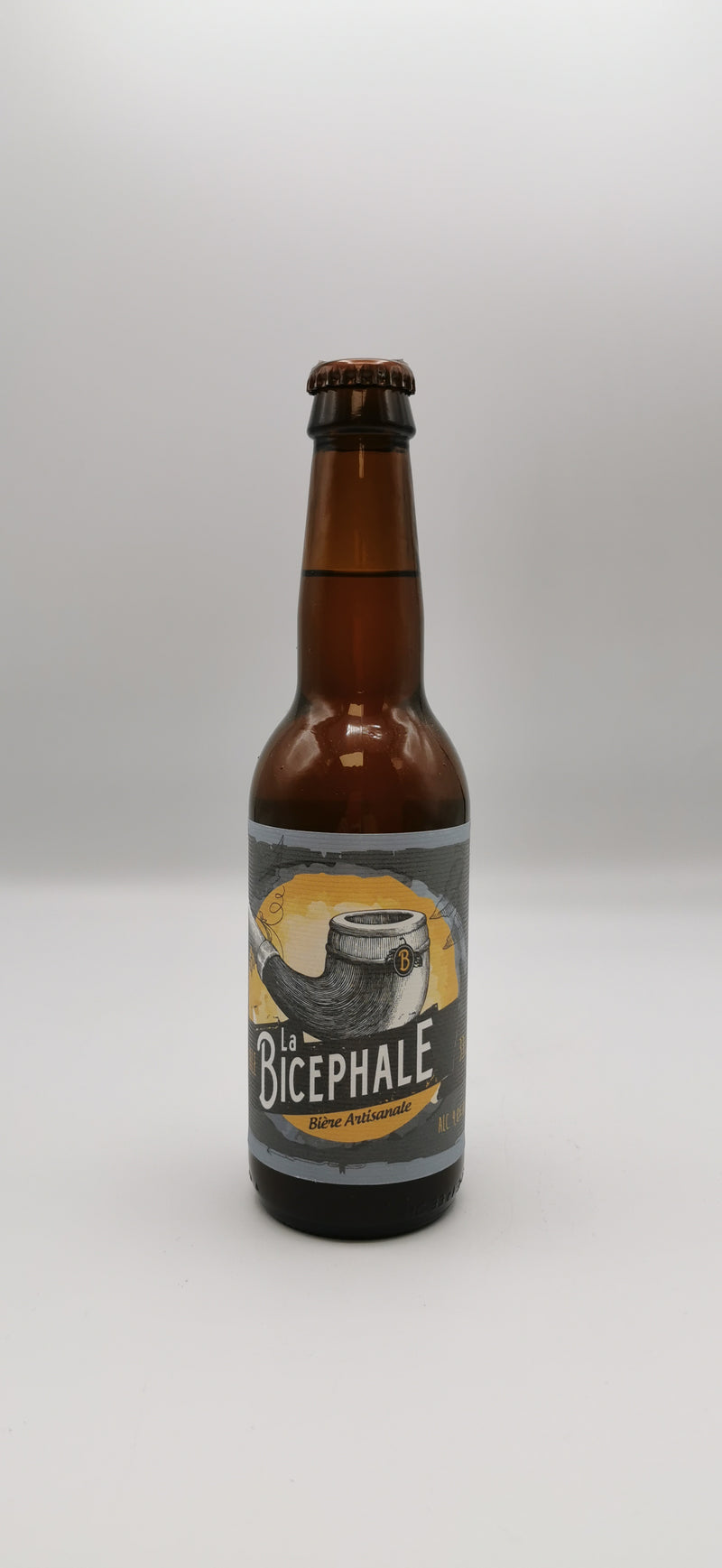 Bière Blonde Bio Artisanale 33cl, Pale Ale, Brasserie la Bicéphale d'Alsace