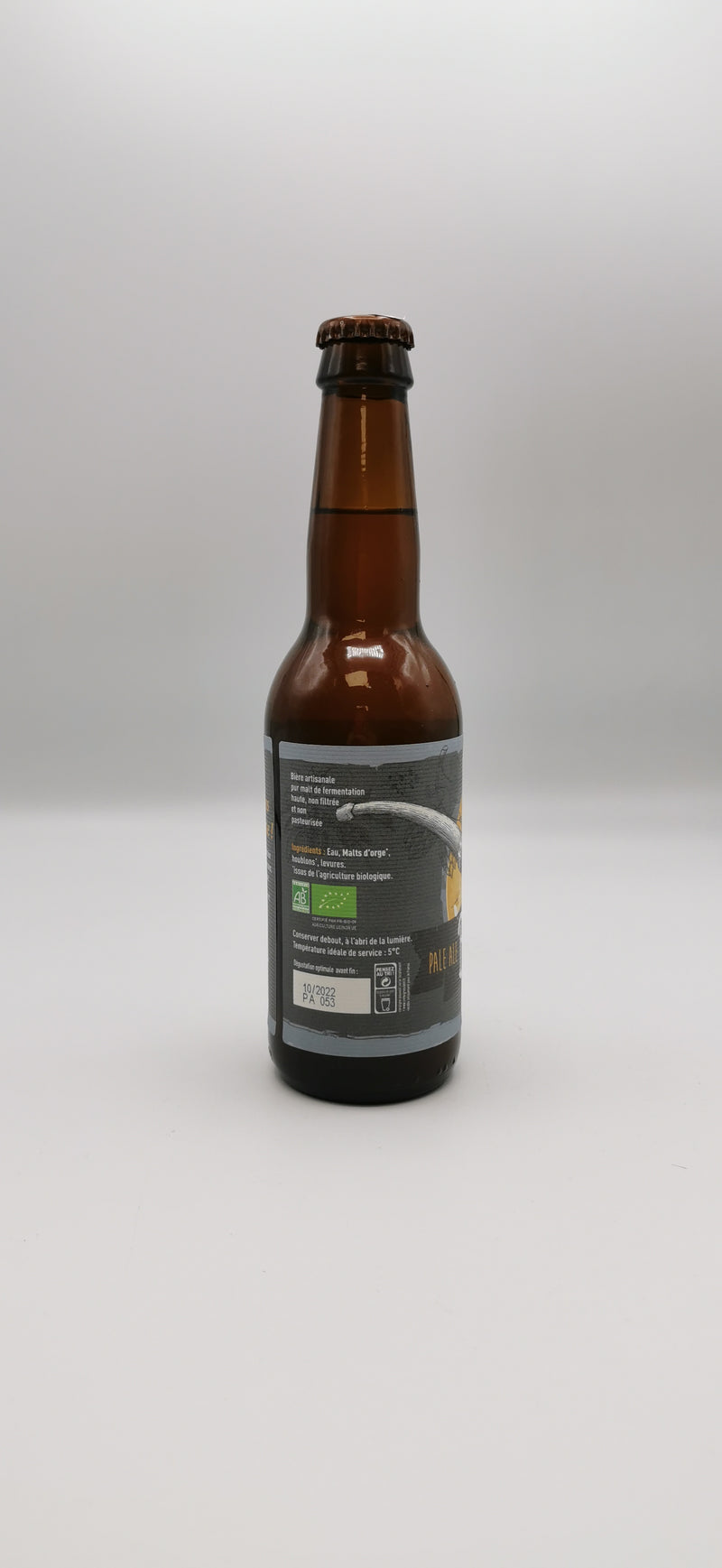 Bière Blonde Bio Artisanale 33cl, Pale Ale, Brasserie la Bicéphale d'Alsace