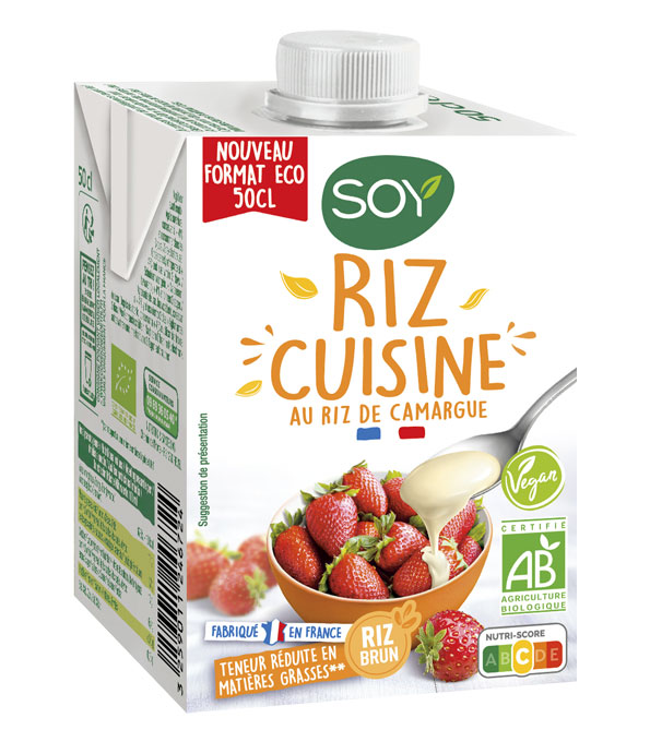 Riz cuisine format économique, 50cl , SOY