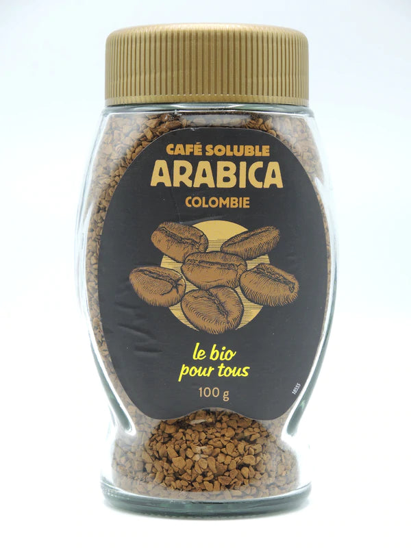 Café soluble, 200g, Le bio pour tous