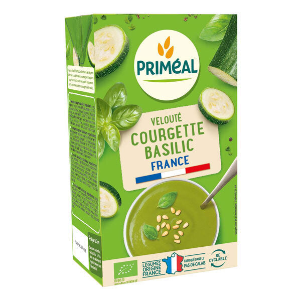 Velouté courgette basilic,1l, Priméal