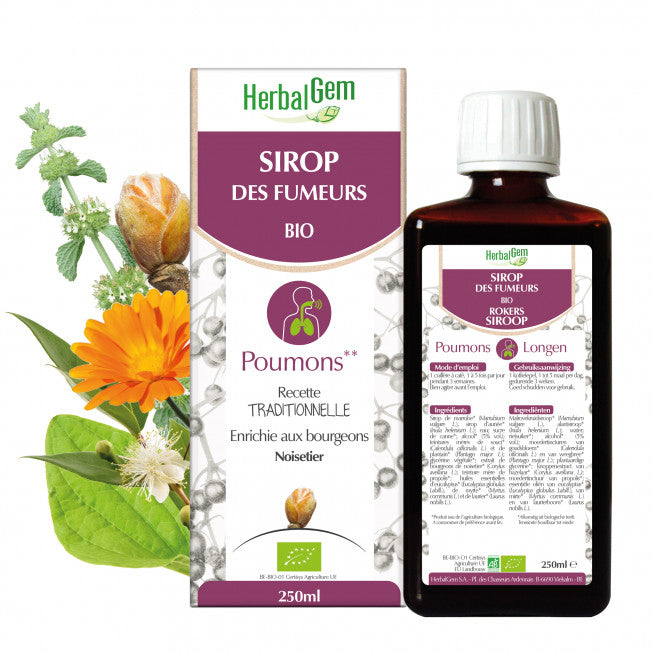 Sirop des fumeurs, 250ml, Herbalgem