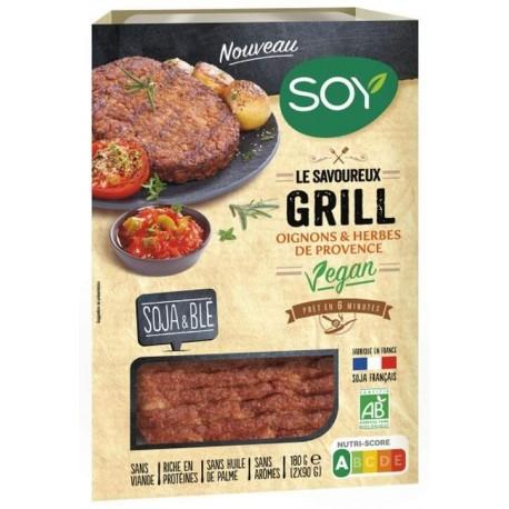 Le savoureux grill oignons et herbes de provence, 2X90G, SOY