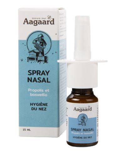 Spray Nasal à la propolis et au boswellia, 15ml, Aagaard